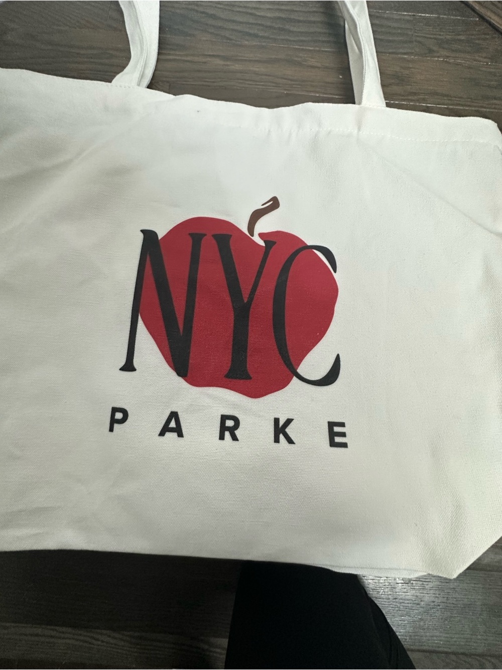 New PARKE NYC New York  Striped Mockneck Sweatshirt SMALL MEDIUM PLUS Zip Tote - Picture 8 of 9